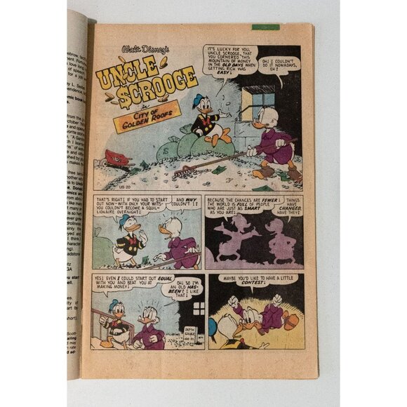 Walt Disneys Uncle Scrooge Comic No. 213 January 1987 Gladstone - Picture 6 of 13